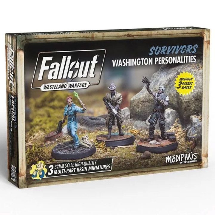 Fallout: Wasteland Warfare: Survivors: Washington Personalities