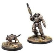 Fallout: Wasteland Warfare: X01 Survivor & Dogmeat