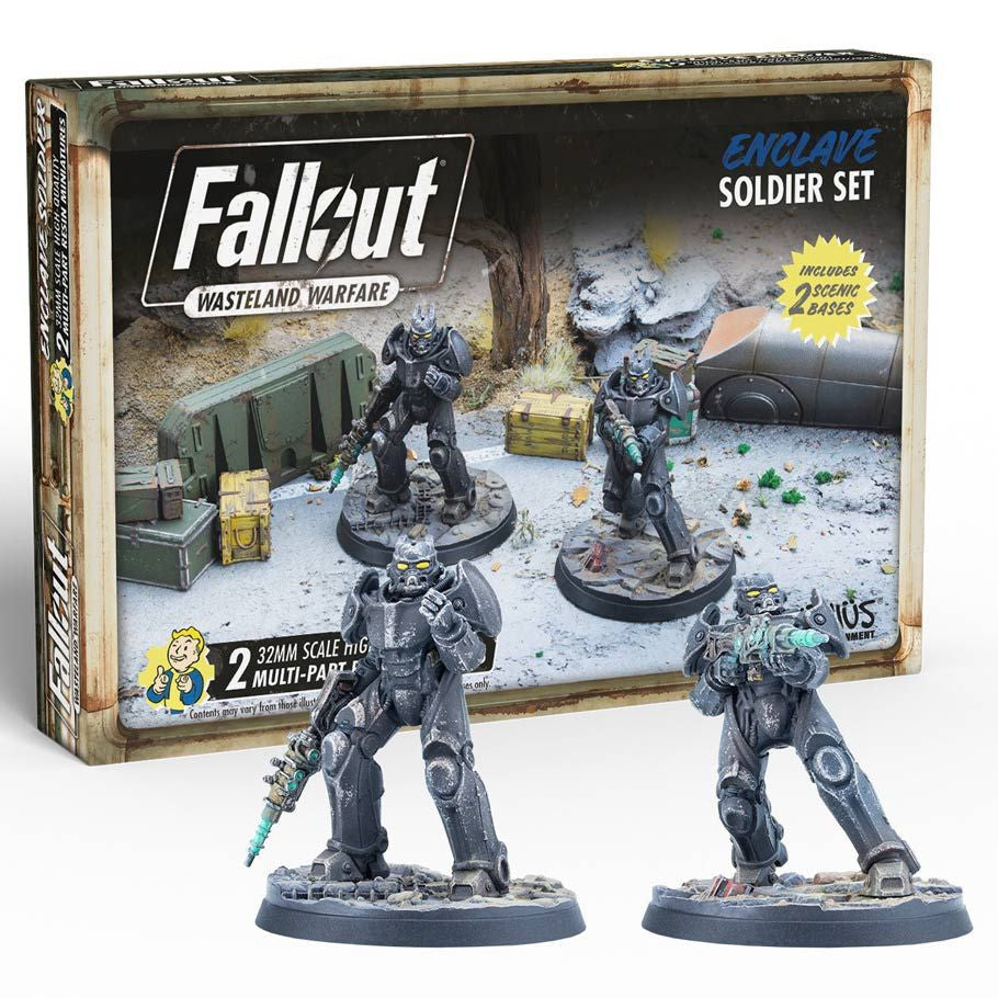 Fallout: Wasteland Warfare: Enclave Soldier Set