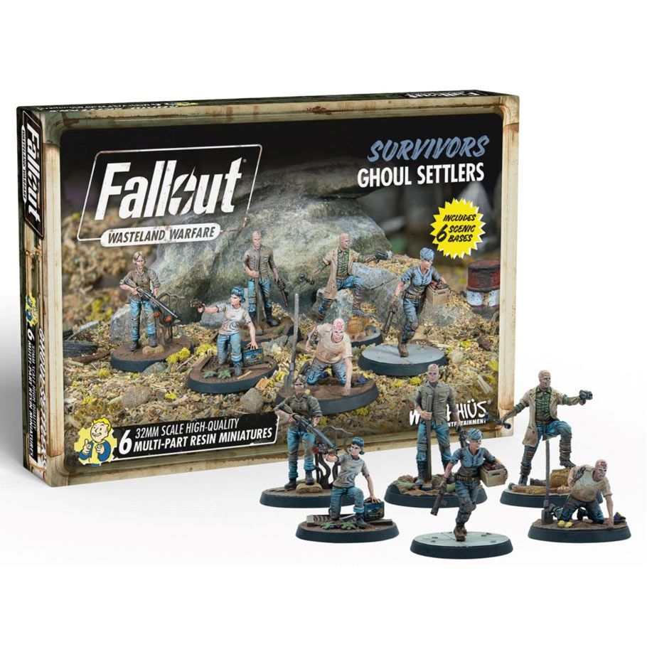 Fallout: Wasteland Warfare: Survivors Ghoul Settlers