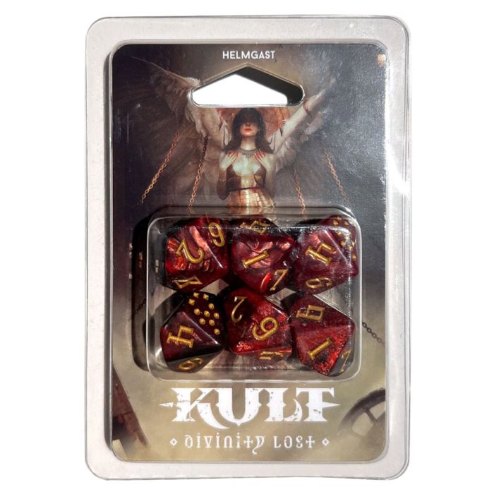 KULT: Divinity Lost: Dice Set (Inferno Edition) - Cats In Hat Inc.