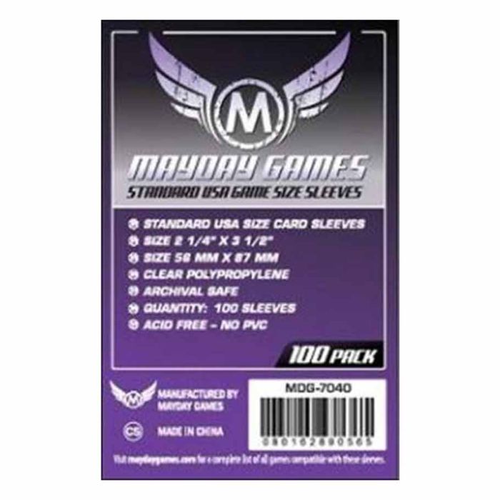 Deck Protector: Standard USA Game Size (100)