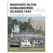 Warships in the Komandorski Islands 1943
