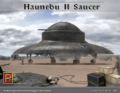 1/144 WWII German Haunebu II UFO Saucer