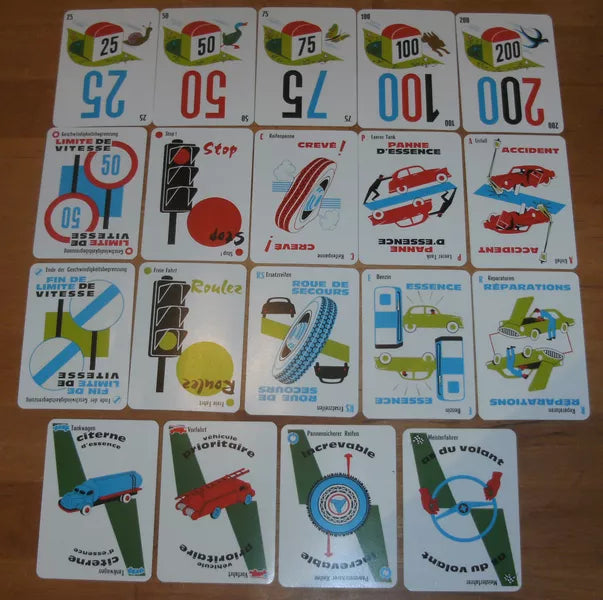 Mille Bornes: The Classic Racing Game