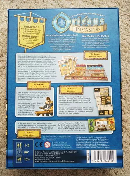 Orleans: Invasion Expansion - Cats In Hat Inc.