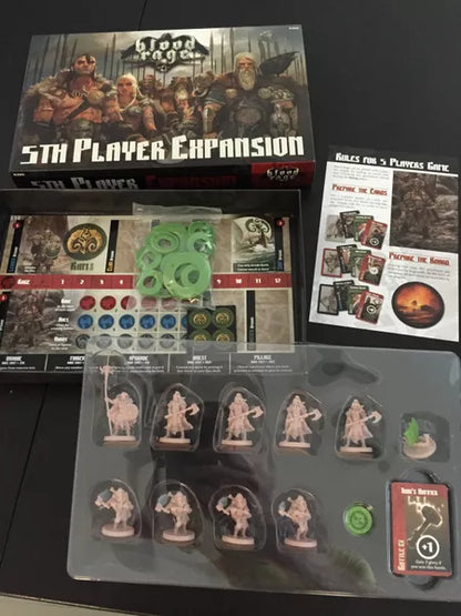 Blood Rage: 5th Player Expansion - Cats In Hat Inc.