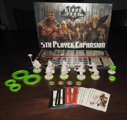 Blood Rage: 5th Player Expansion - Cats In Hat Inc.