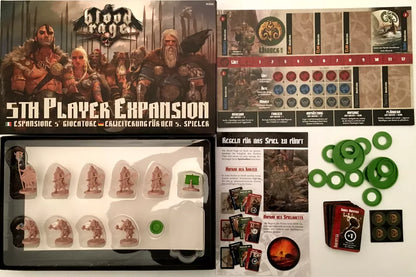 Blood Rage: 5th Player Expansion - Cats In Hat Inc.