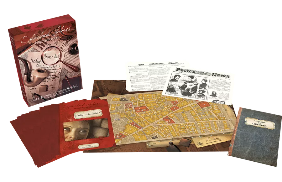 Sherlock Holmes: Consulting Detective: Jack The Ripper And West End Adventures - Cats In Hat Inc.