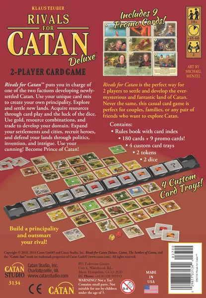 Rivals For Catan Deluxe - Cats In Hat Inc.