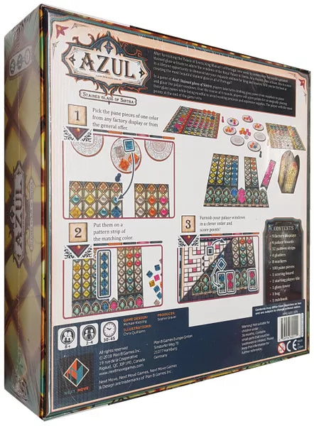 Azul: Stained Glass Of Sintra - Cats In Hat Inc.