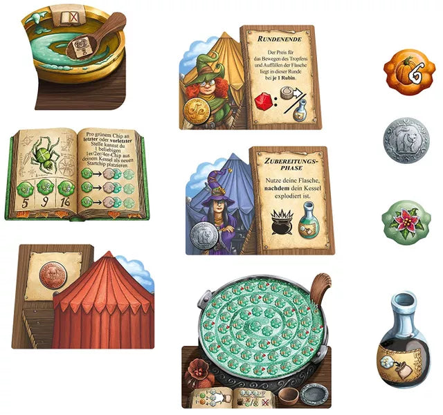 The Quacks of Quedlinburg: Herb Witches Expansion