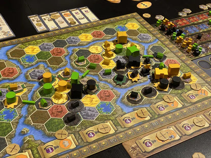 Terra Mystica: Merchants Of The Seas Expansion - Cats In Hat Inc.