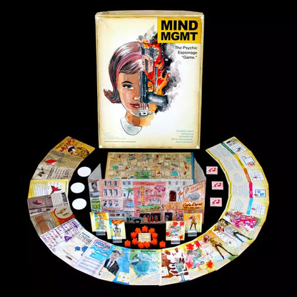 MIND MGMT: The Psychic Espionage Game - Cats In Hat Inc.