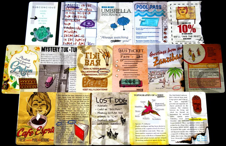 MIND MGMT: The Psychic Espionage Game