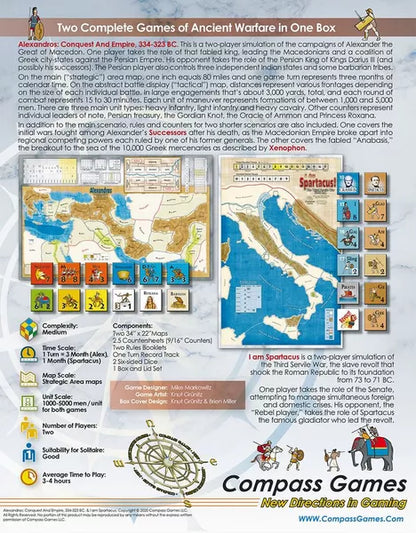 Alexandros & Spartacus - Cats In Hat Inc.