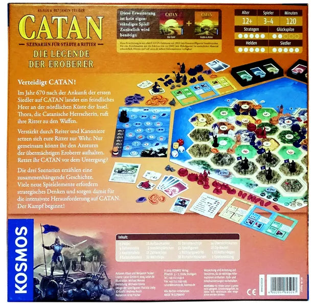 Catan Scenarios: Legend Of The Conquerors