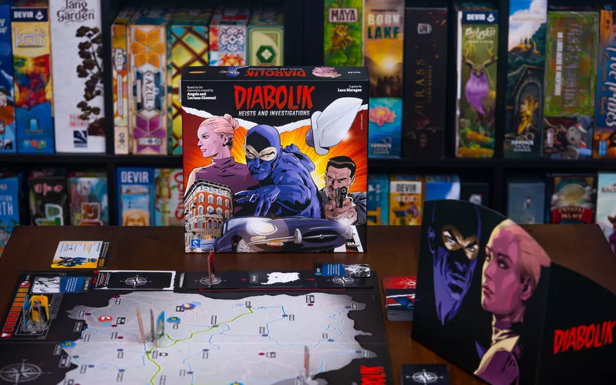 Diabolik: Heists & Investigations - Cats In Hat Inc.