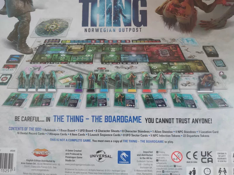 The Thing: Norwegian Outpost Expansion - Cats In Hat Inc.