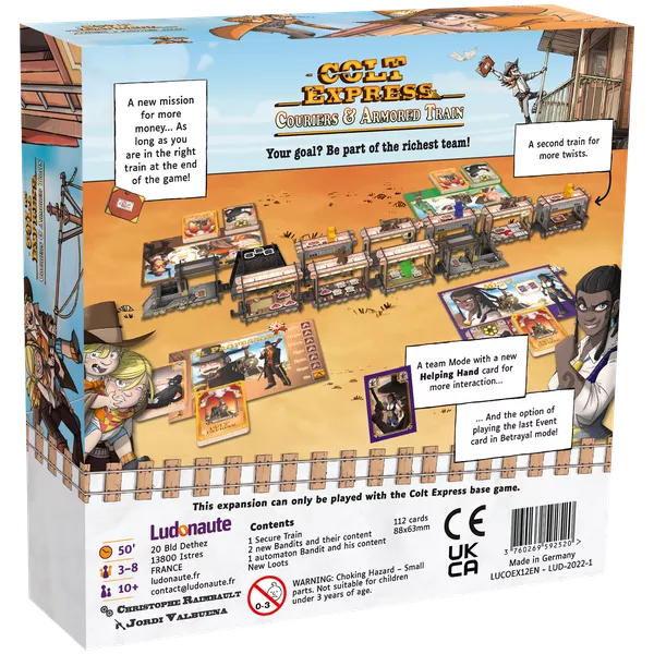 Colt Express: Conveyors & Armored Train - Cats In Hat Inc.