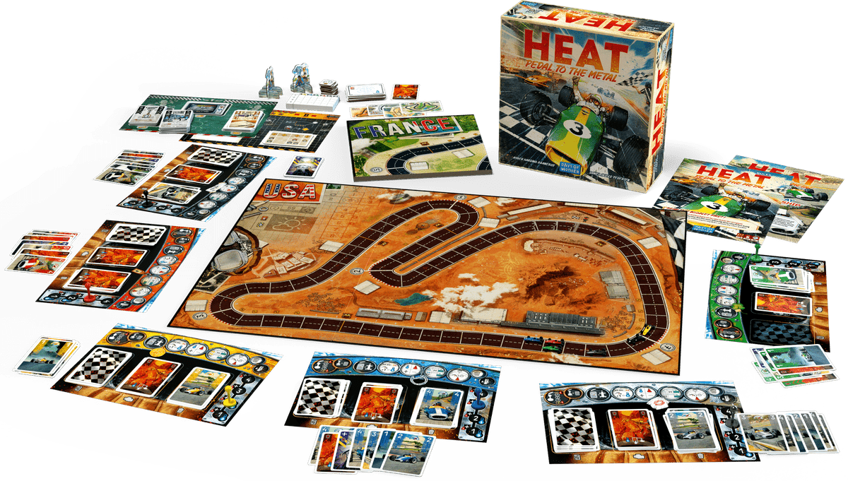 HEAT: Pedal to the Metal Board Game