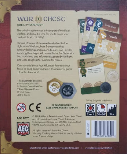 War Chest: Nobility - Cats In Hat Inc.