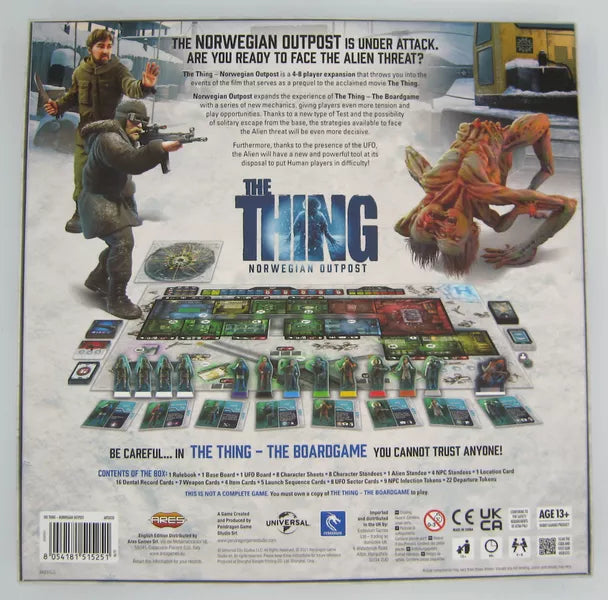 The Thing: Norwegian Outpost Expansion - Cats In Hat Inc.