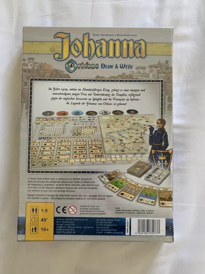 Joan Of Arc: Orleans Draw & Write - Cats In Hat Inc.