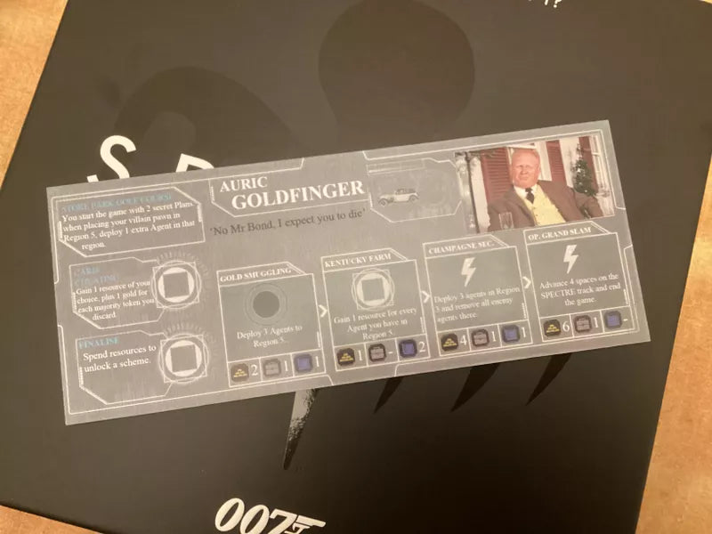 007 SPECTRE Board Game