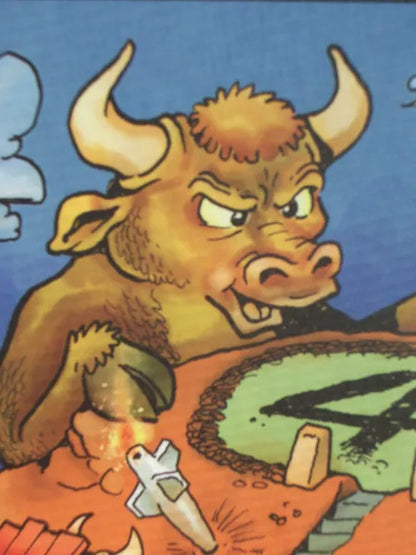 Running With The Bulls - Cats In Hat Inc.