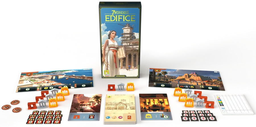 7 Wonders: Edifice Expansion - Cats In Hat Inc.