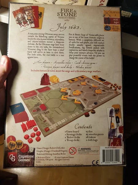 Fire & Stone: Siege Of Vienna 1683 - Cats In Hat Inc.