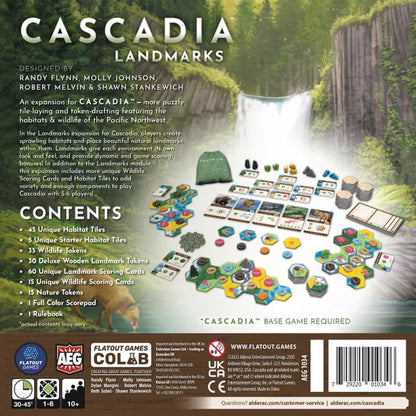 Cascadia: Landmarks - Cats In Hat Inc.
