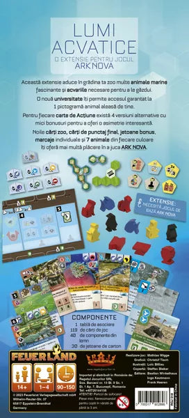 Ark Nova: Marine Worlds Expansion - Cats In Hat Inc.