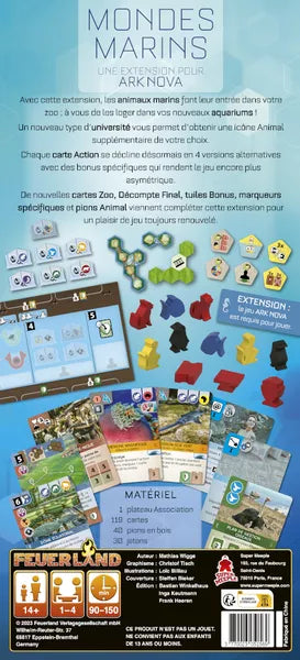 Ark Nova: Marine Worlds Expansion - Cats In Hat Inc.