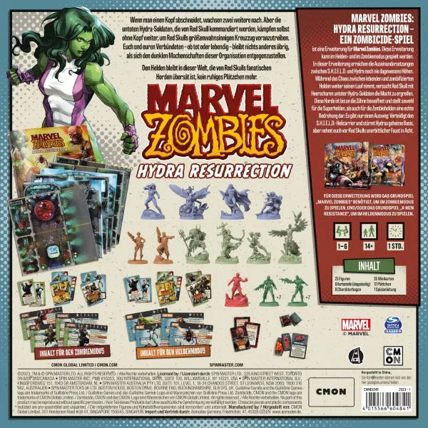 Marvel Zombies: Hydra Resurrection Expansion - Cats In Hat Inc.