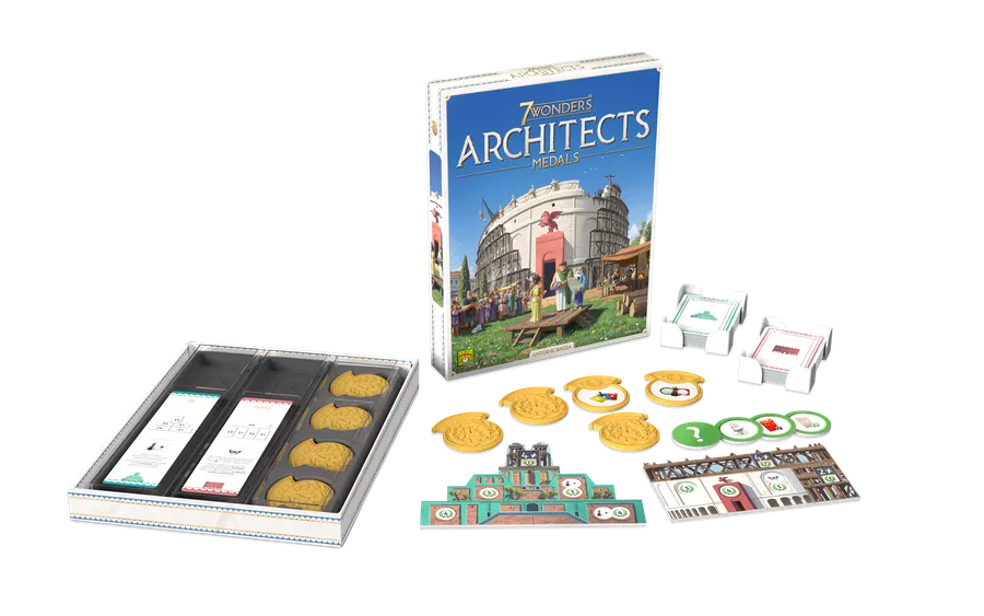 7 Wonders Architects: Medals Expansion - Cats In Hat Inc.