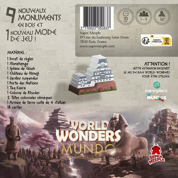 World Wonders: MUNDO Expansion