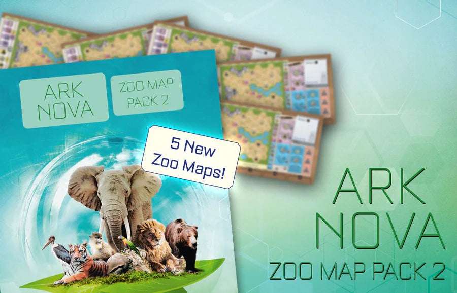 Ark Nova: Zoo Map Pack 2 Expansion By Capstone Games