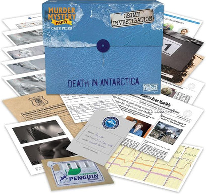 Murder Mystery Party Case Files: Death In Antarctica