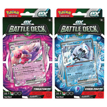 Pok��mon TCG: Chien-Pao EX / Tinkaton EX Battle Deck Display