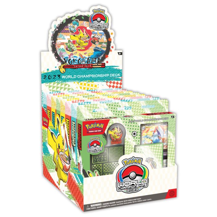 Pokémon TCG: 2023 Pokémon TCG World Championships Deck Display - Cats In Hat Inc.