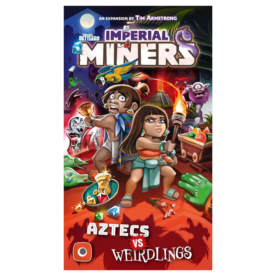 Imperial Miners: Aztecs vs Weirdlings By Portal Games