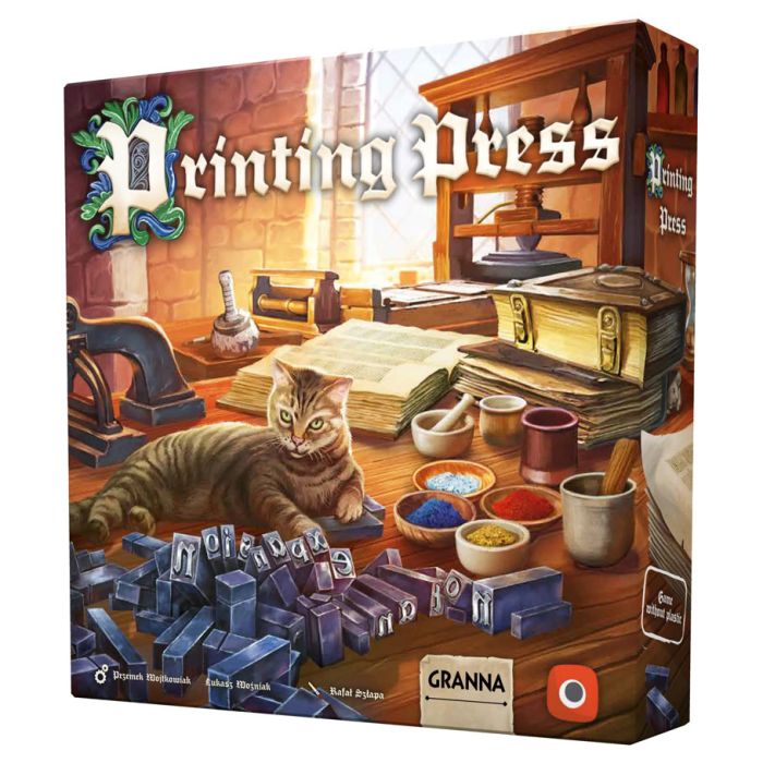 Printing Press - Cats In Hat Inc.