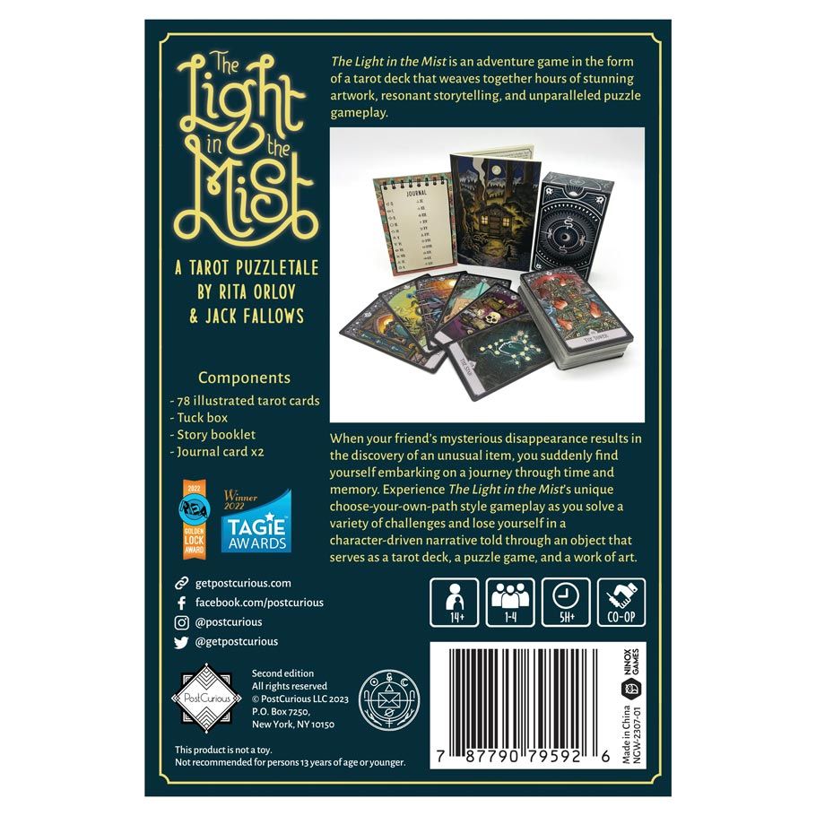 The Light In The Mist - Cats In Hat Inc.