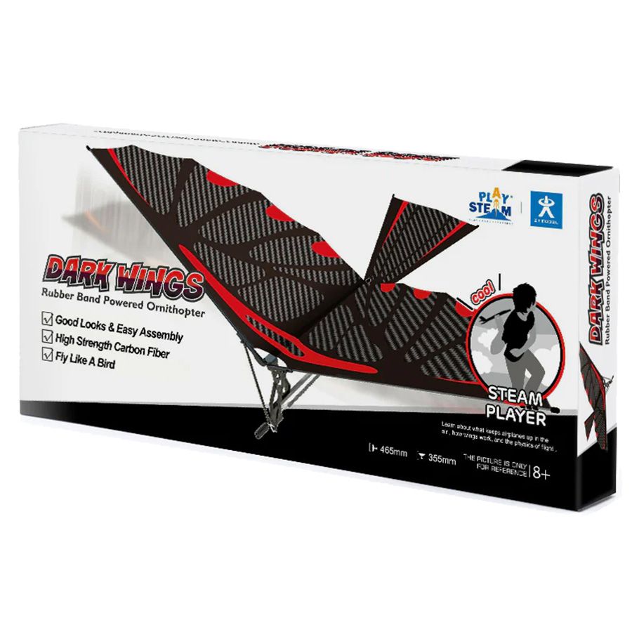 Dark Wings Rubberband Ornithopter By PlaySTEM