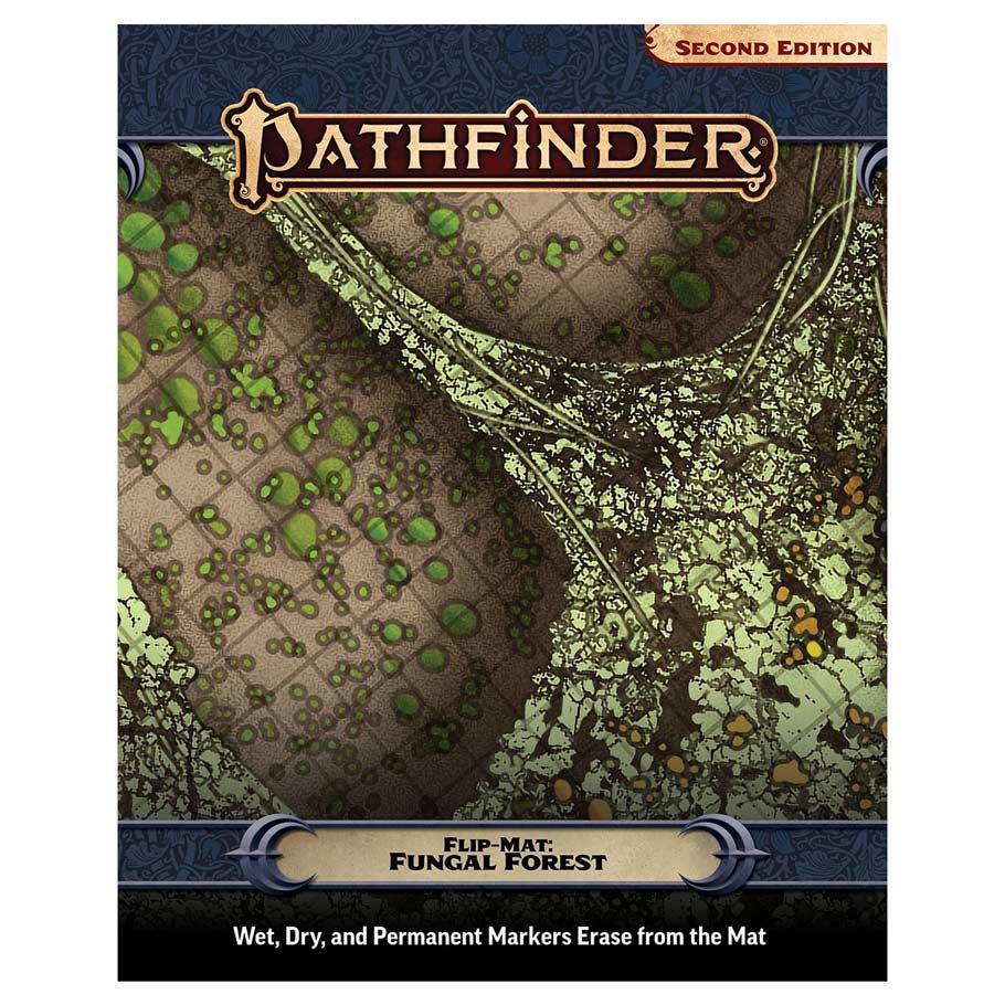 Pathfinder 2E: Flip Mat: Fungal Forest