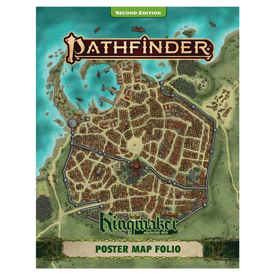 Pathfinder 2E: Kingmaker Poster Map Folio By Paizo