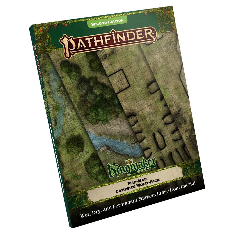 Pathfinder 2E: Flip-Mat: Kingmaker Adventure Path Campsite Multi-Pack